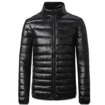 Duck Down Jackets Coats Jaqueta Masculina Casual Slim Fit Plus Size Cotton Zipper Veste Homme Jackets 1