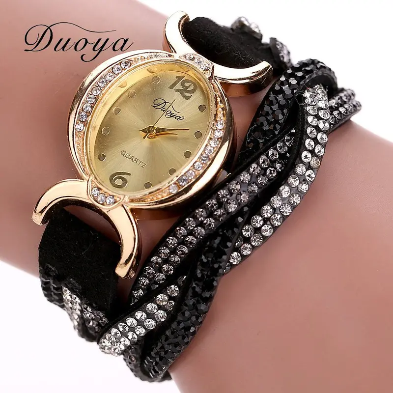 Duoya Famous Watches Luxury Heart Pendant Women Watches Montre Fast Shipping Feida 1
