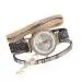 Duoya Ladies Watch Reloj Mujer Gold Sleek Stylish And Chic Knit Bracelet Watch Ladies Clothing Decorative Feida 1
