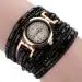 Duoya Watch Women Luxury Crystal Gold Bracelet Quartz Wristwatch Rhinestone Watches Erkek Kol Saati Feida 1