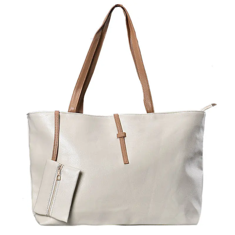 Durable Women Hbags Casual Tote Shoulder Bags Style Leather Large-Capacity Bolsa Feminina 6