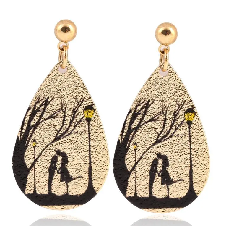 Earrings Deer Waterdrop Earrings Christmas Gift Oeh063 3