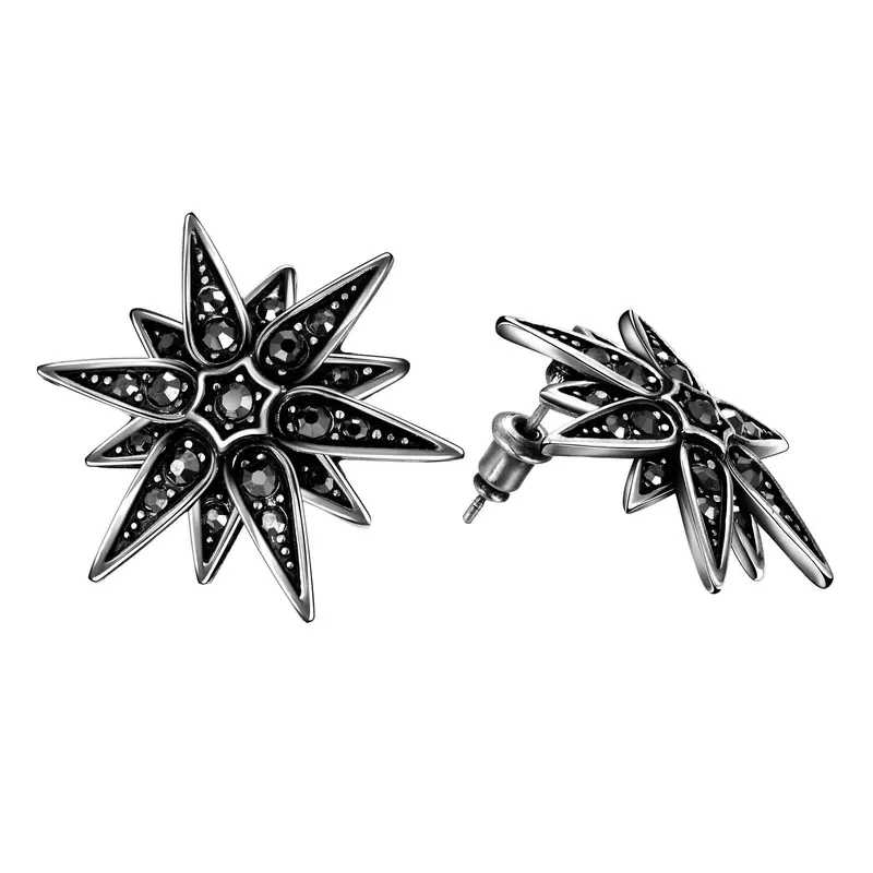 Earrings Edges Stud Boucle Doreille Femme Jewelry 1
