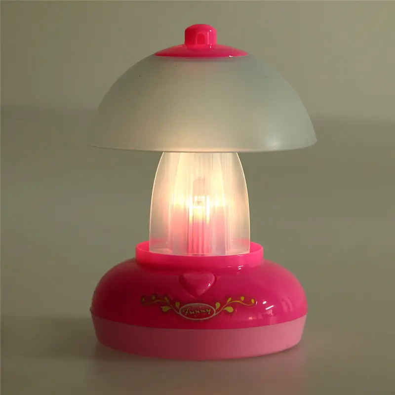 Educational Emulational Pink Light Lamp Pretend Play Toys Girls Gifts 1