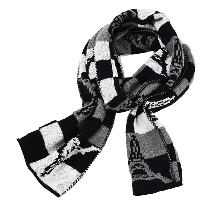 Eiffel Tower Men's Warm Scarf 1