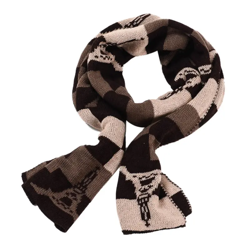 Eiffel Tower Men's Warm Scarf 2
