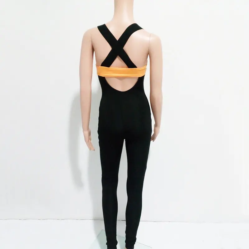 Elasticity Running Fitness Jumpsuit Womens Sexy Bodycon Jumpsuit Gym Skinny Sport Jumpsuit Backless Bandage Jumpsuits For Women 6