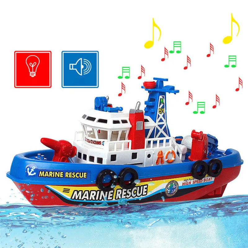 Electric Boat Toy Model Aircraft Carrier Warship Electric Toy Boat Fshore Battleship Toys Gift For Children Can Sail In Water 1
