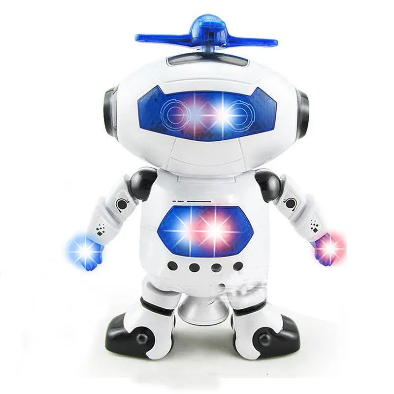 Electric Dancing Robot Smart Toys Space Walking Children Kids Music Light Kid's Toy 1