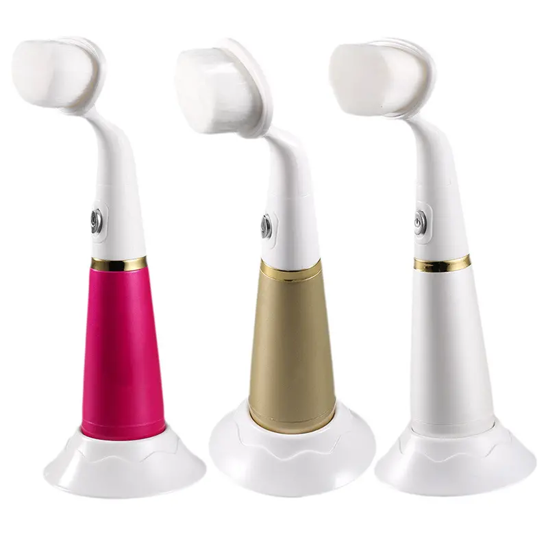 Electric Facial Cleansing Brush Handheld Fine Brushes Facial Deep Skin Pore Cleaning Beauty Machine Head Replacet 1