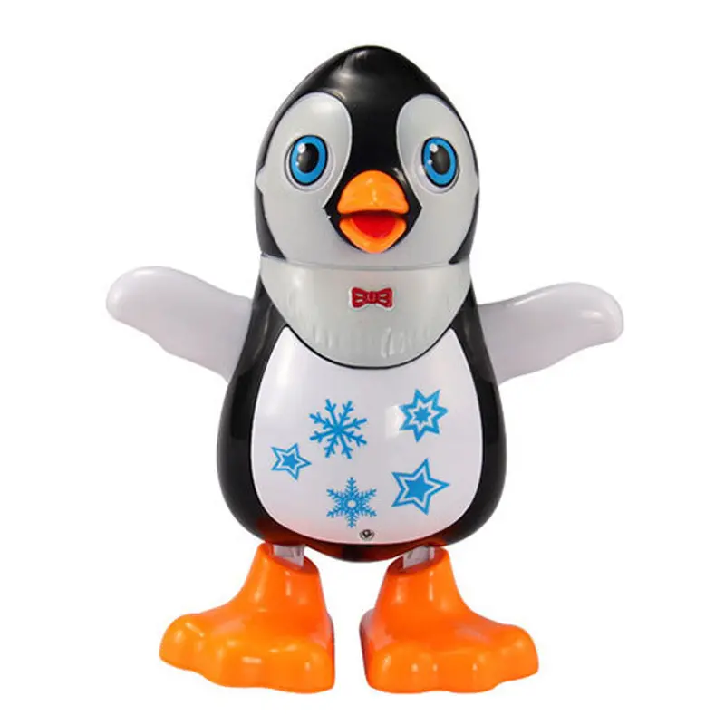 Electric Penguin Toy Flashing Led Light Kids Developmental Music Toys For Children 1