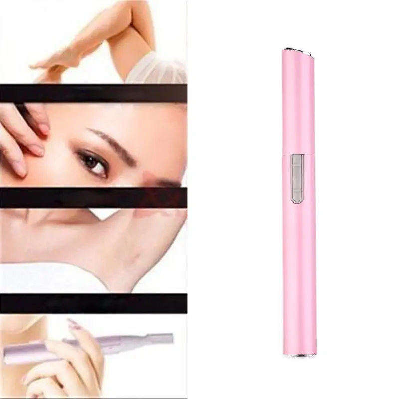 Electric Travel Ear Nose Neck Eyebrow Hair Body Blade Razor Trimmer Shaver 2