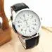 Elegant Analog Luxury Sports Leather Strap Quartz Casual Watch Clock Women Men Wristwatches Montre Table Famous 1