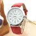 Elegant Analog Luxury Sports Leather Strap Quartz Casual Watch Clock Women Men Wristwatches Montre Table Famous 3