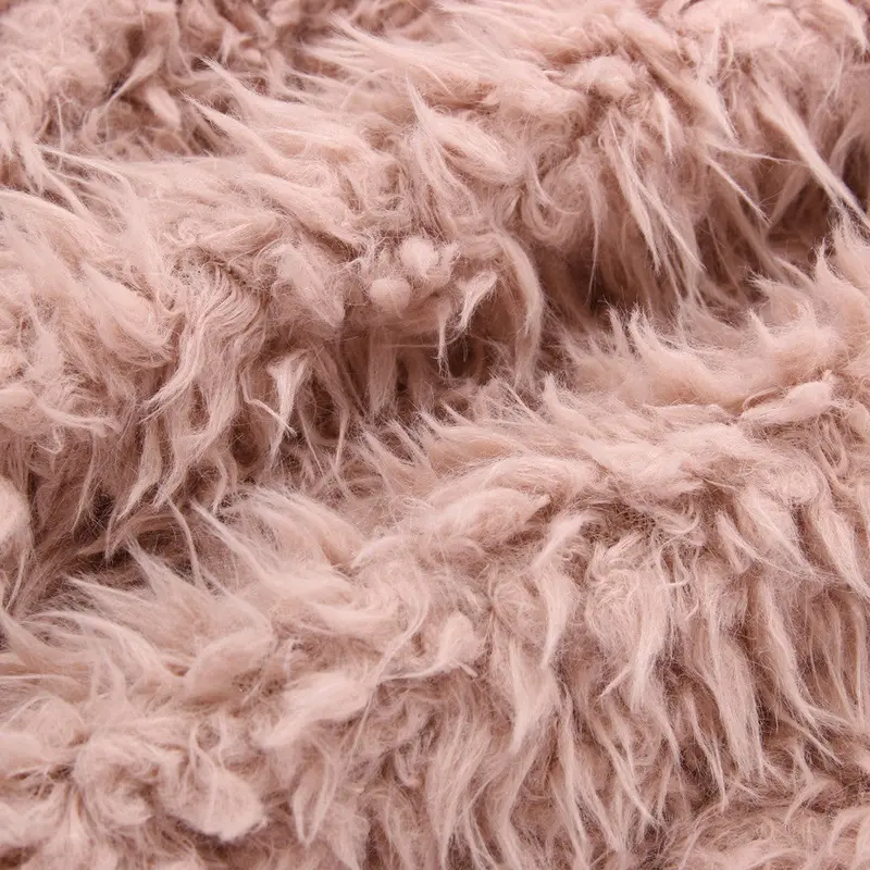 Elegant Faux Fur Coat Women Fluffy Warm Coat Women Parka Long Coat Outwear Overcoat Hairy Overcoat 6