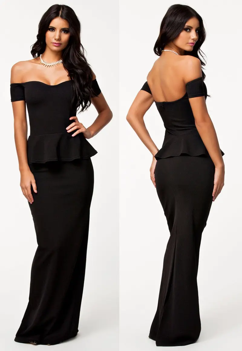 Elegant Long Party Dresses Nary Blue Gown Off Shoulder Sexy Long Dress Party Evening Elegant Bodycon Mermaid Dress 10