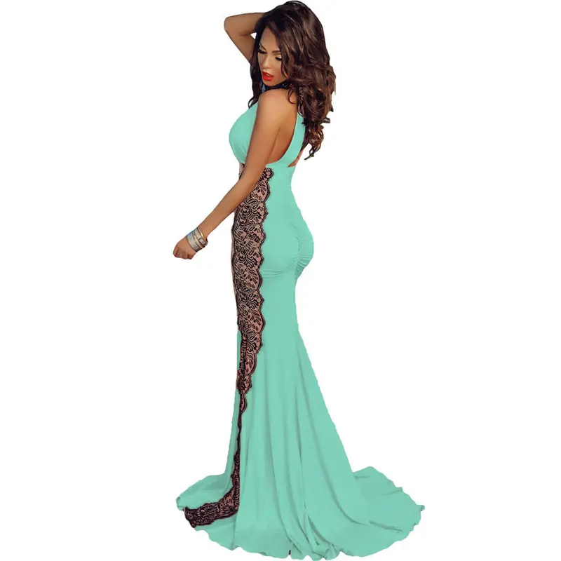 Embroidery Pink Floor Length Formal Dresses Evening Wear Elegant Long Party Dresses For Wo 7
