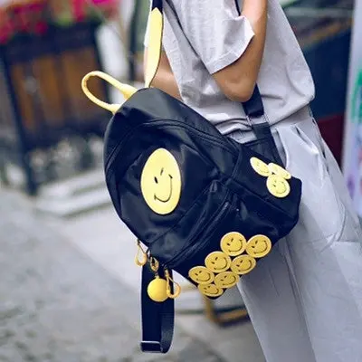 Emoji Printing Backpacks Men's Backpack & Travel Bags College Style School Bags Ladies Mochila Feminina 2