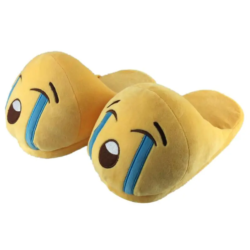 Emoji Slippers Cartoon Sweet Warm Plush Slipper Expression Women Men Slippers //House Shoes 10 Styles 3