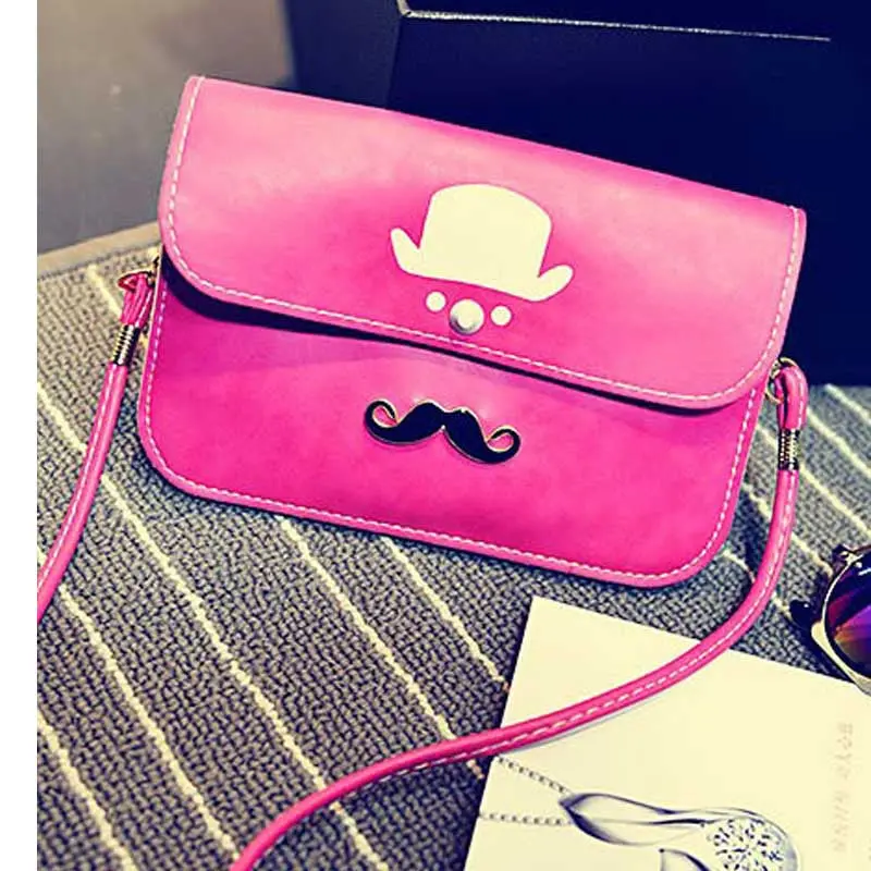 Envelope-Style Retro Mini Bag Purse Shoulder Diagonal Mobile Phone 1