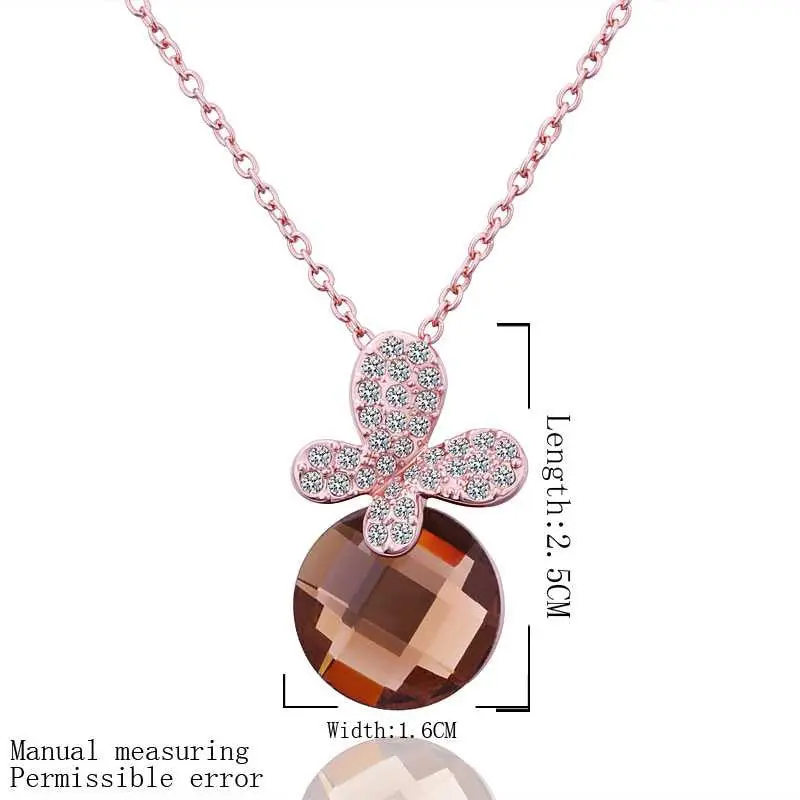 Est 18K Gold Plating Women Necklace Candy Joias Collane Collier Plastron Femme 1