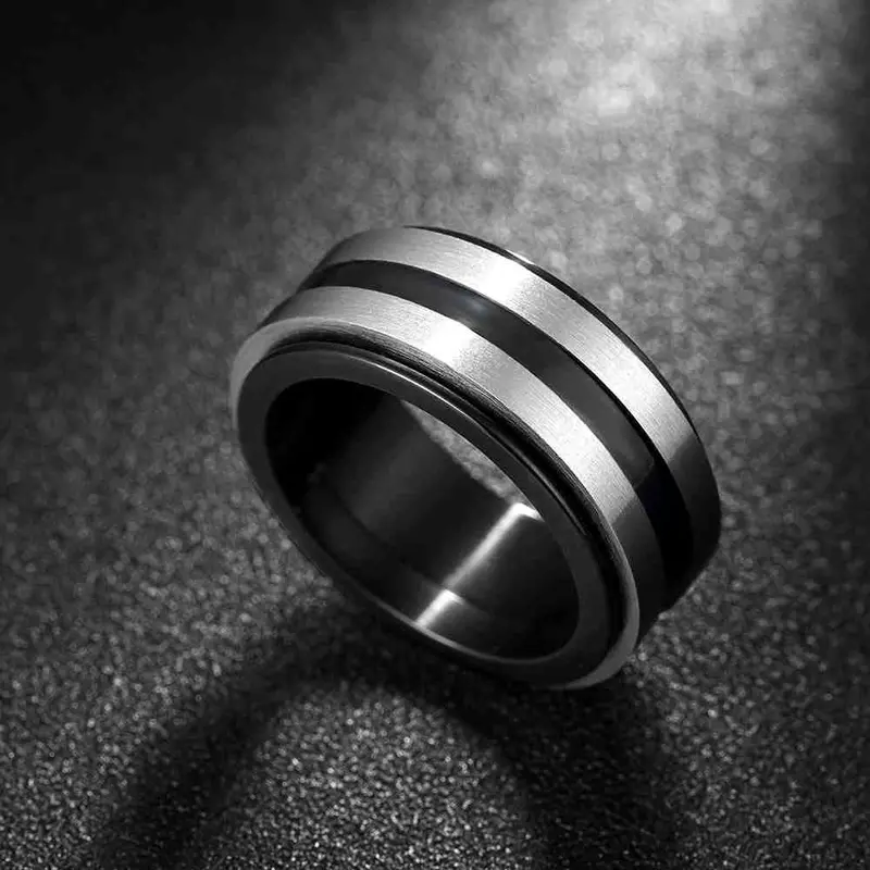 Est Men's Titanium Steel Rings For Men Line Anel Masculino Gift For Her Tsgr 16 4