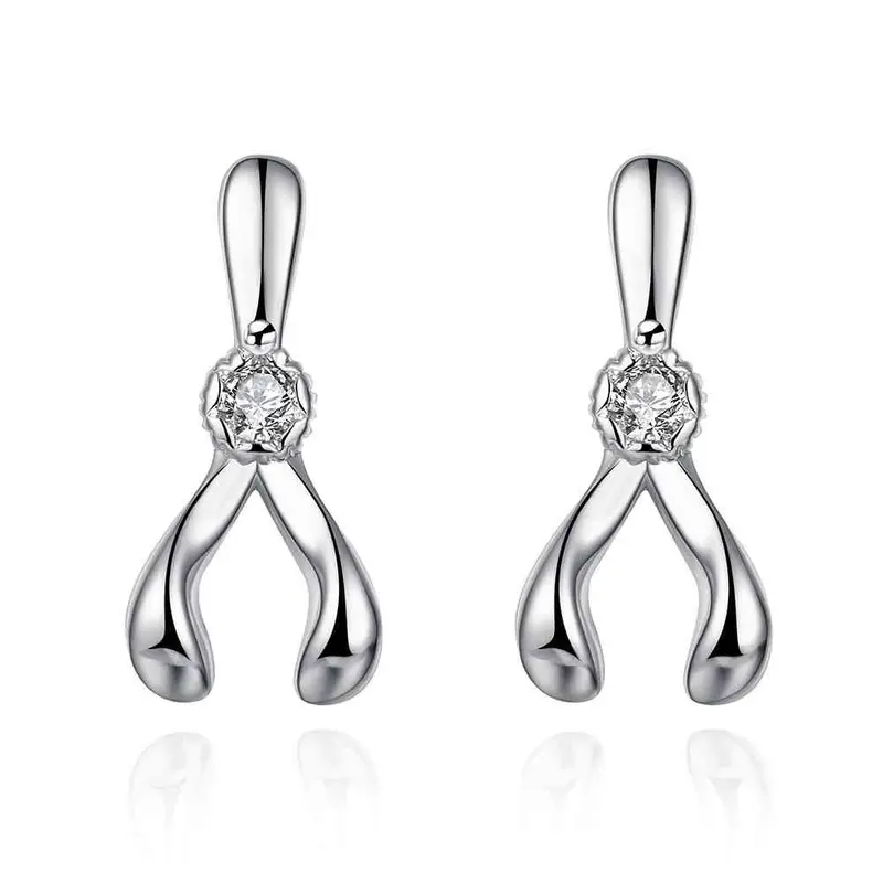Est Silver Earing People Crystal Drop Brincos Jewelry Display 385 1