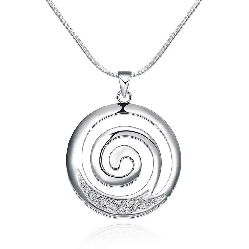 Est Silver Plated Pendant Necklace Circle Round Crystal Tattoo Choker Ruby Jewelry172 8