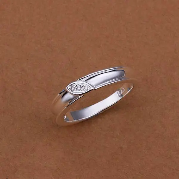 Est Silver Plated Wedding Rings Insets Belt Ring Men Jewelry 78 2