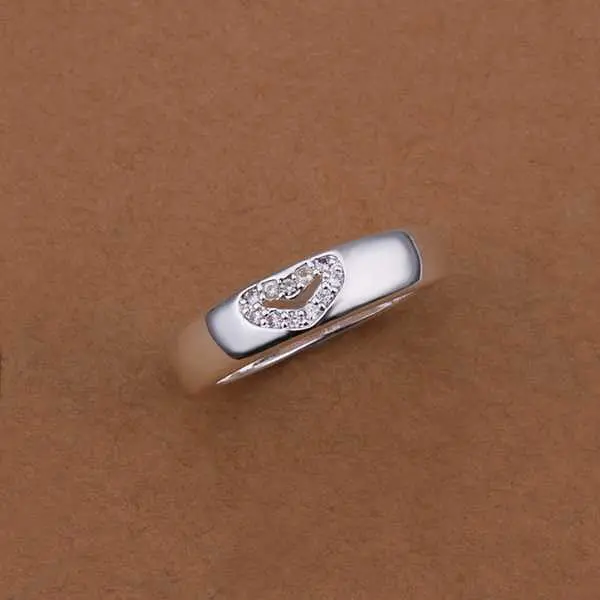 Est Silver Plated Wedding Rings Insets Belt Ring Men Jewelry 78 3