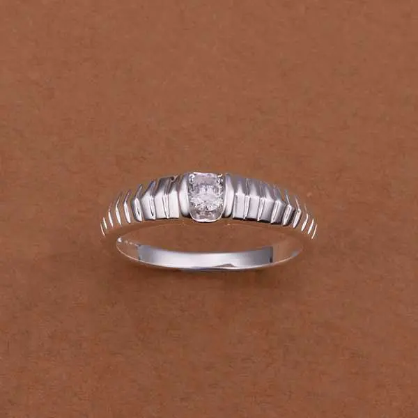 Est Silver Plated Wedding Rings Insets Belt Ring Men Jewelry 78 5