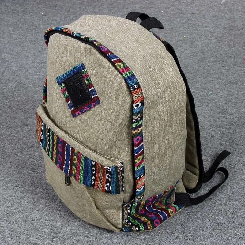 Ethnic Style Design Women Backpack Casual School Bags For Teenagers Girls Travel Back Packs Bag 1