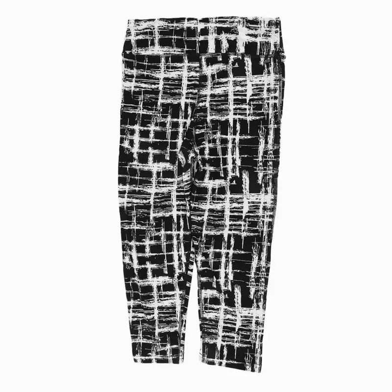 Europe Style Able Designslim High Waist Leggings Floral Printed Capri Pants 4 Size Optional 9