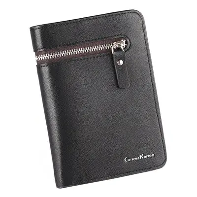 Excellent Quality Men Wallets Leather Money Purses Wallets Short Design Small Carteira Masculina Purse Monedero 1
