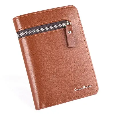 Excellent Quality Men Wallets Leather Money Purses Wallets Short Design Small Carteira Masculina Purse Monedero 2