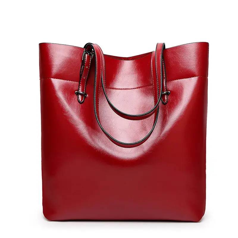 Excellent Quality Simple Famous Womens Handbags Large Capacity Women Bags Leather Shoulder Tote Bags Big 4