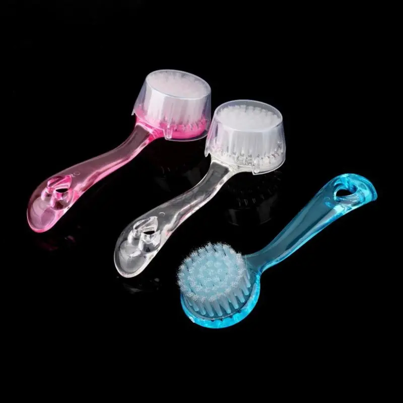 Exfoliating Facial Brush Face Care Cleaning Wash Cap Soft Bristle Brush Scrub 1