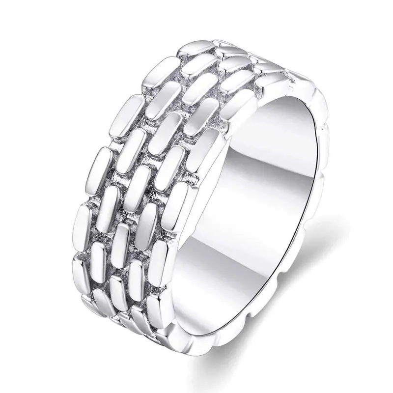Exo 18K Gold Plated Engagement Ring Round Drum Anel Margarida 3