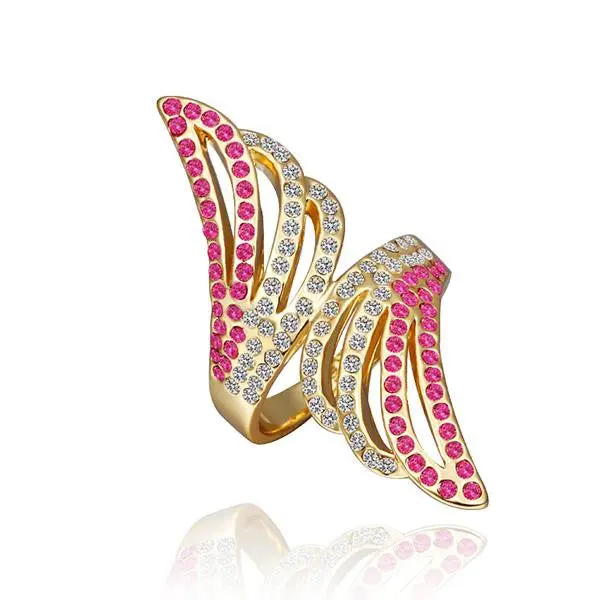 Exo Acessorios Para Mulher Rings Wings Colorful Aneis Sport267 2