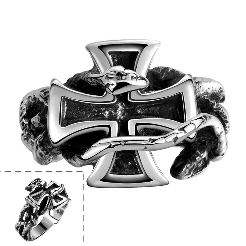 Exo Maya Ring Cross Anel De Ouro Wedding Jewelry Mayar112 1
