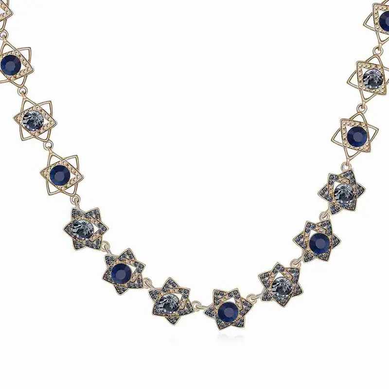 Exo Necklace Men Round Flower Color Collares Wedding Decoration35 4