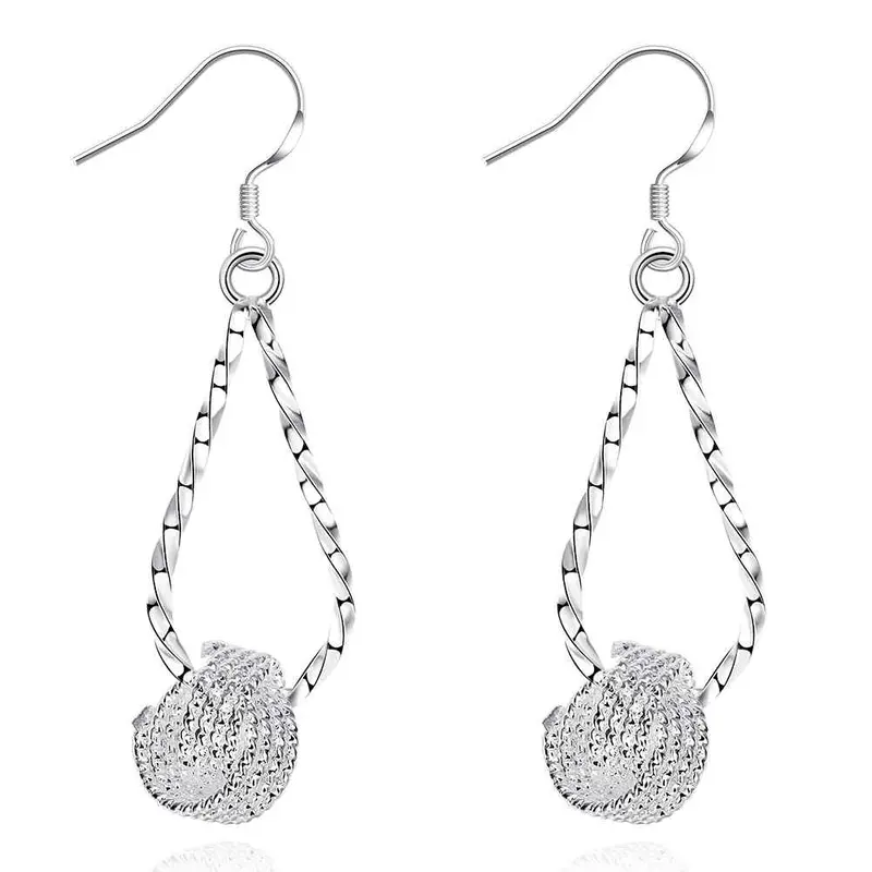 Exo Silver Plated Earrings Tennis Drop Cufflinks Love 281 1