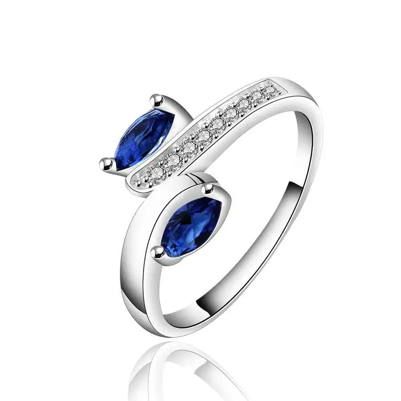 Exo Silver Plated Engagement Rings Hiting The Finish Anillos Bear Elegant111 4