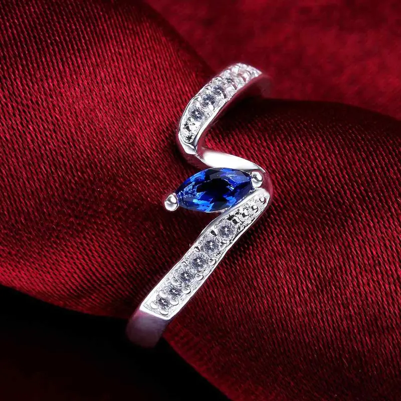 Exo Silver Plated Engagement Rings Hiting The Finish Anillos Bear Elegant111 7
