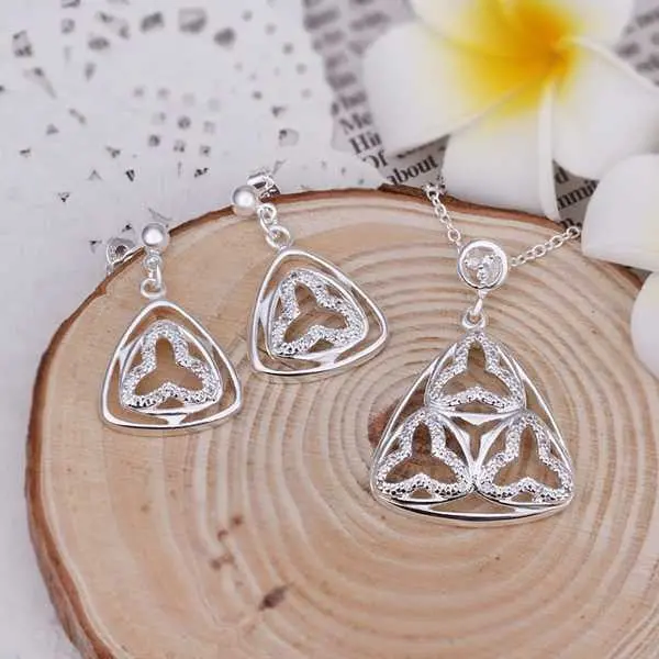 Exo Silver Plated Jewelry Sets African Jewelry Set Bijouterie183 1