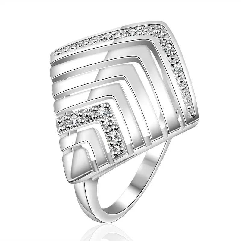Exo Silver Plated Rings For Men Insets Big Flower S In Euros Accessories 57 2