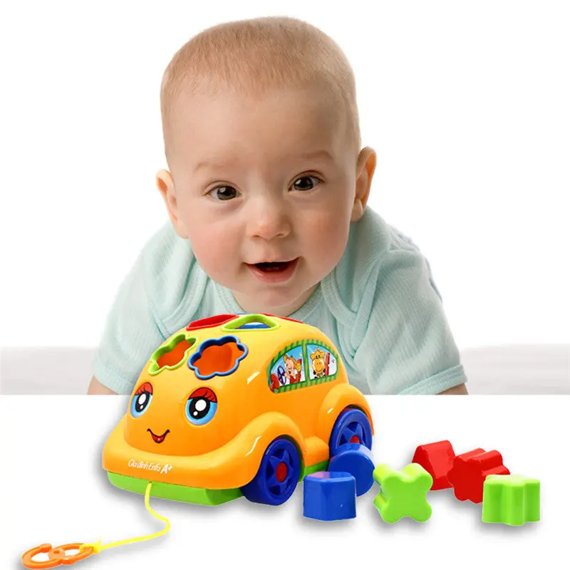 Explosion Models Cute Car Blocks Enlightenment Cognitive Educational Toys 1