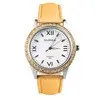 Exquisite Able Unique Leather Watchband Quartz Watch Set With Diamond Korean Style Watch 6