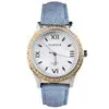 Exquisite Able Unique Leather Watchband Quartz Watch Set With Diamond Korean Style Watch 8