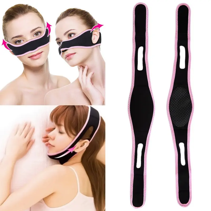 Face Lift Up Belt Sleeping Mask Massage Slimming Face Shaper Anti-Aging 1